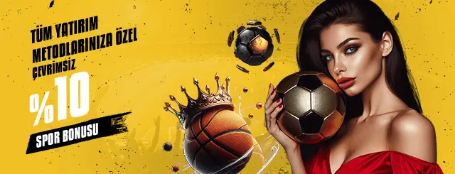 %10 Çevrimsiz Slot Yatırım Bonusu